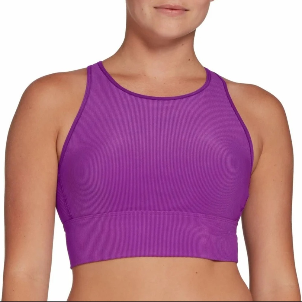 CALIA by Carrie Underwood Women's Medium Support Sports Bra - Purple